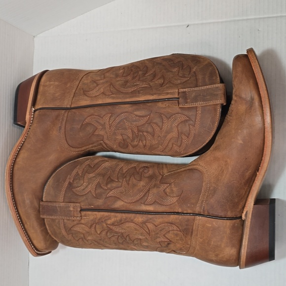 Moonshine Spirit Crazy Horse Western Boot Brown Men
